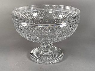 Waterford Colleen Pattern Footed Center Bowl