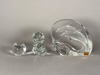Three Piece Glass Lot