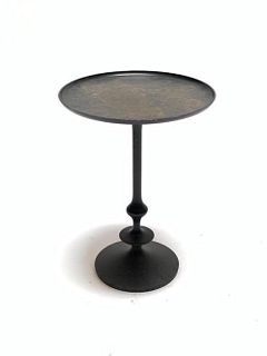 Modern Style Painted Metal Table