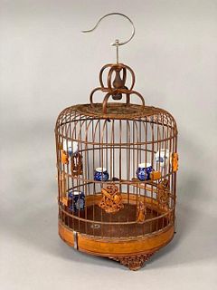 Chinese Bamboo Bird Cage