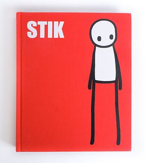 STIK Book  Large Format w/Drawing, Hand Signed