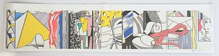 Roy Lichtenstein Color Lithograph, Signed