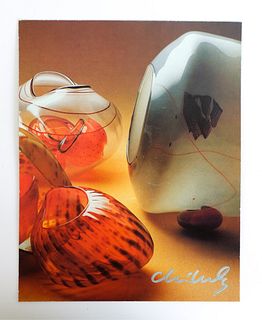Dale Chihuly, Renwick Gallery - 1983, Hand Signed