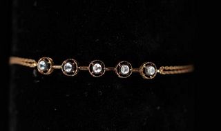 8K Rose Gold & .50CTTW Diamond Bracelet