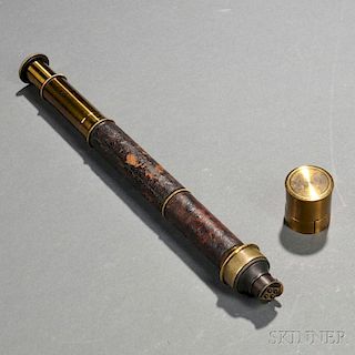 Brass and Leather Handheld Spectroscope