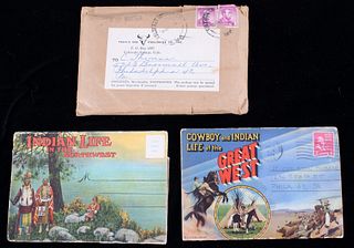 Russell Cowboy & Indian Life in the West Postcards
