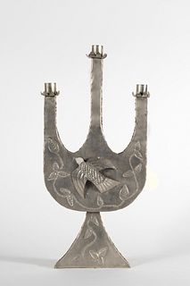 New Mexico, Punched Tin Candelabra, 20th Century