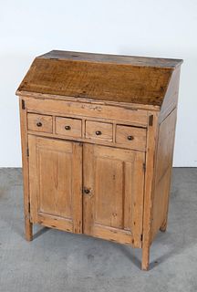 English, Cabinet with Small Writing Desk