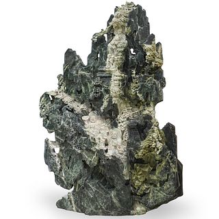 Palaze Sized Carved Jade Boulder