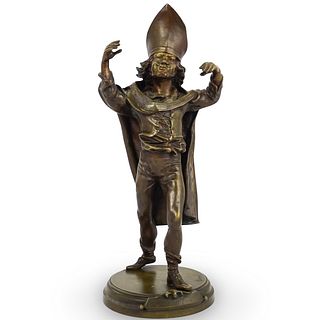 After Alfred Barye (French, 1839-1882) Figural Bronze Statue