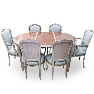 Louis XVI Dining Table & Chairs