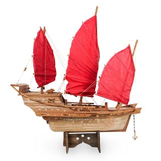 Wooden Santa Maria Ship Model