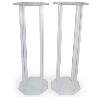 (2 Pc) Lucite Display Stands