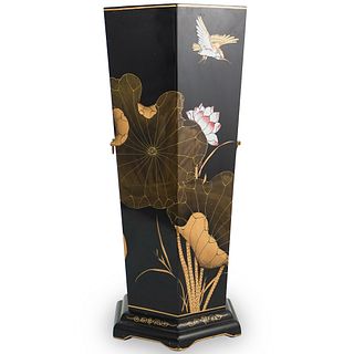 Chinese Lacquered Cane Stand