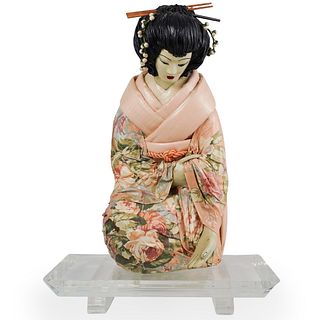Teresa Corning Signed Geisha Statue
