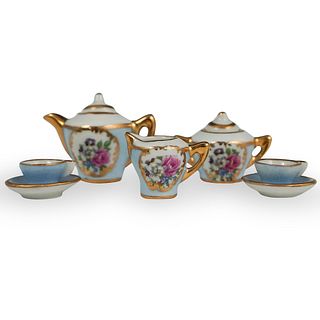 Limoges Miniature Tea Set