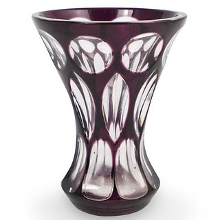 Hand Blown Amethyst Vase