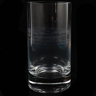 Modern Design Crystal Cylindrical Vase