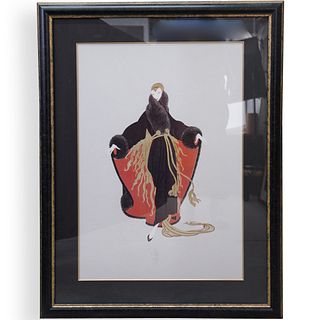Attributed To Erte (1892-1990) Offset Lithograph