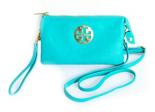 Tory Burch Turquoise Shoulder Strap Purse