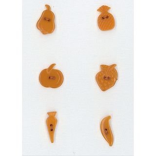 A SET OF DIVISION THREE REALISTIC BAKELITE BUTTONS