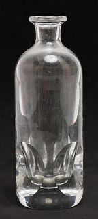 Baccarat Art Glass Bottle Form Vase