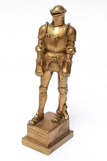 Josef Muellner Cast Iron Figurine, WWI, 1915