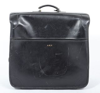 T. Anthony Structured Leather Travel Garment Case