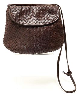 Bottega Veneta Designer Woven Leather Handbag