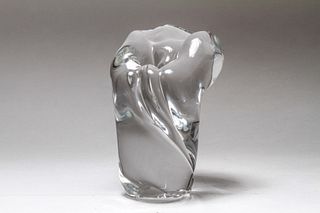 Modern Freeform Art Glass Sculpture
