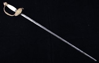1815 French Epee Small Sword Mother of Pearl Grip