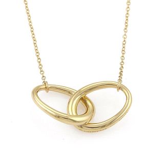Tiffany & Co. 18k Yellow Gold Pendant Necklace
