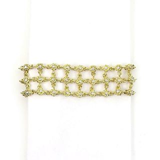 Cassis 1.75ct Diamond 18k Gold Chain Bracelet