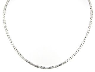 13.71ct Diamond Tennis Necklace