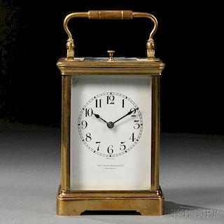 Carriage Clock Retailed by The Loring Andrews Co.