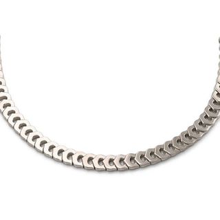 Cartier C Hearts 18k White Gold Collar Necklace