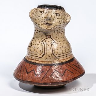 Shipibo Effigy Pottery Vessel