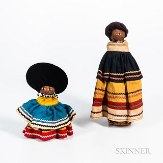 Two Seminole Dolls