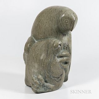 Contemporary Dorset Inuit Stone Carving