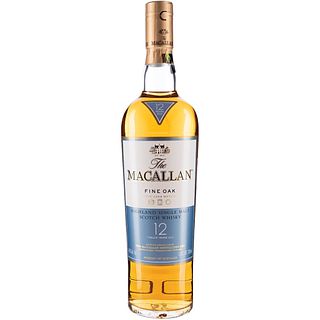 The Macallan. 12 años. Single malt. Scotch whisky. En estuche con dos vasos.