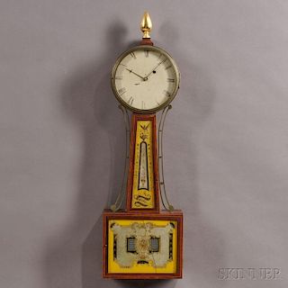 Simon Willard Patent Timepiece or "Banjo" Clock
