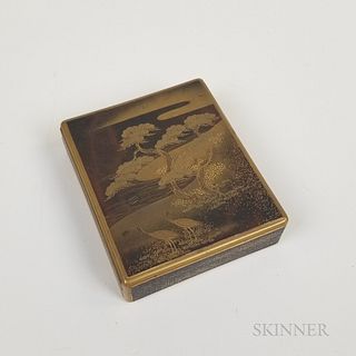 Small Japanese Lacquered Box