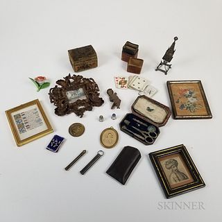 Group of Mostly Continental Decorative Objects