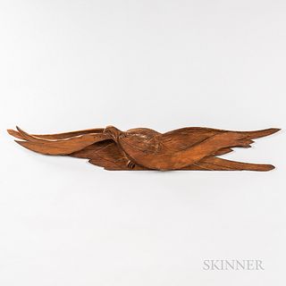 Carved Bellamy-type Spreadwing Eagle