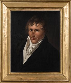 Attributed to Charles Delin (Dutch, 1756-1818)    Portrait of a Gentleman