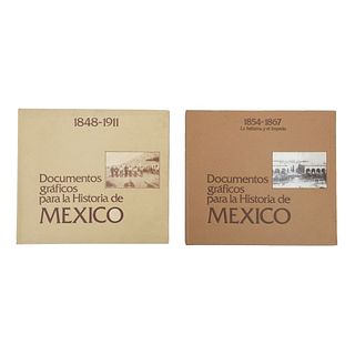 Documentos Gráficos para la Historia de México. México: Editora del Sureste, 1985 y 1986. Piezas: 2.