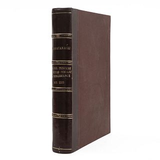 Rodocanachi, E. Histoire de Rome une Cour Princiere au Vatican pendent la Renaissance Sixte IV...Paris: Libraire Hachette, 1925.