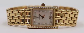 JEWELRY. Concord 18kt Gold and Diamond Watch.