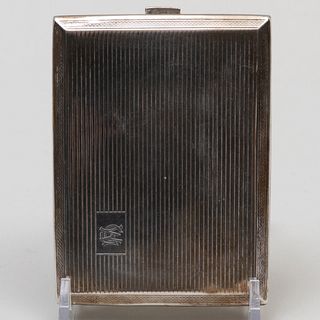 Austrian Silver Cigarette Case