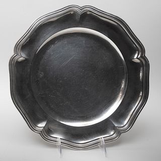 French Silver Meat Platter